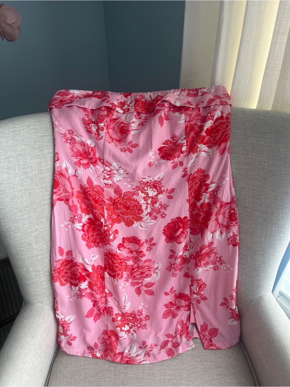 NWT Princess Polly Aubriana Strapless Floral Mini Dress Size 8